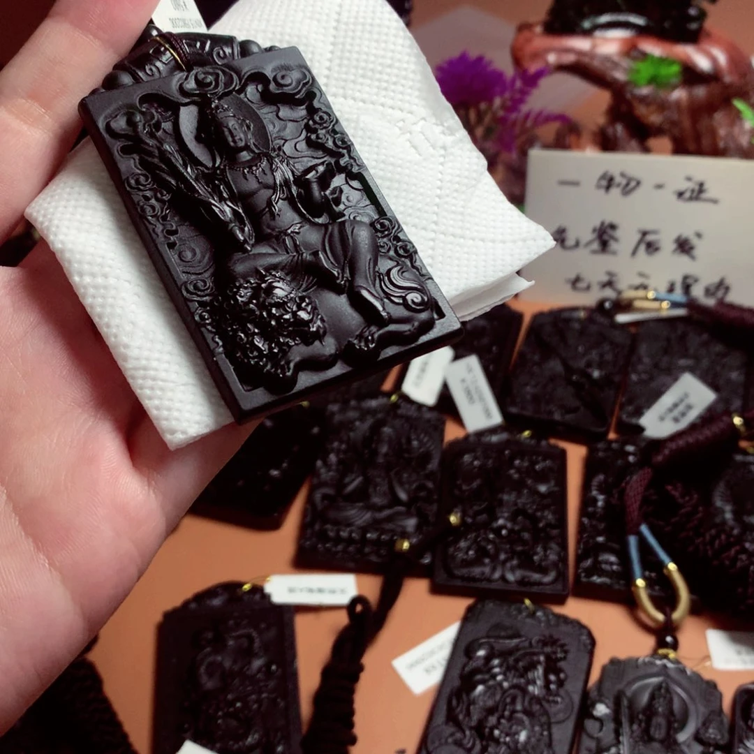 金***瓢天然a货钢琴黑挂件