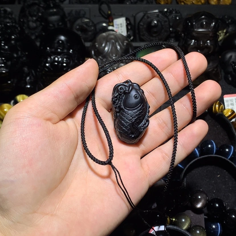 【闪购商品】未镶嵌黑曜岩珠宝奇石