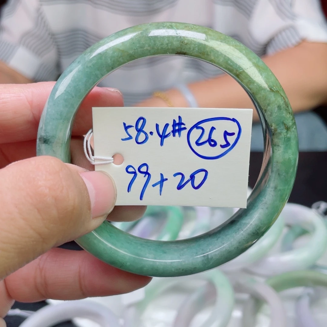 翡翠未镶嵌手镯265