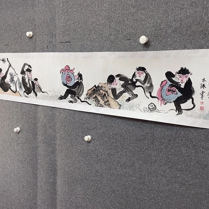 国画我们一起走吧、
