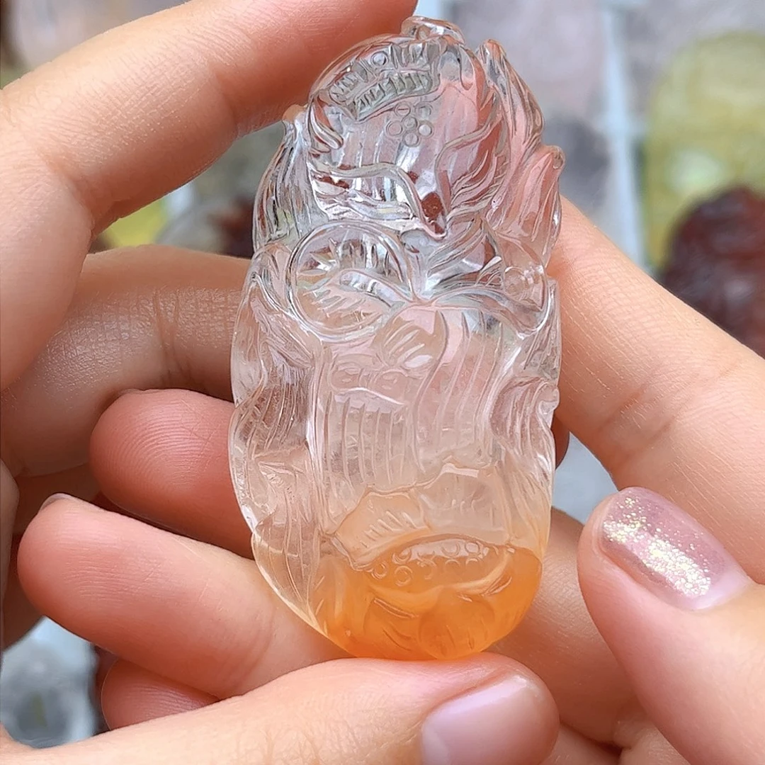 水晶吊坠(不含链)未镶嵌