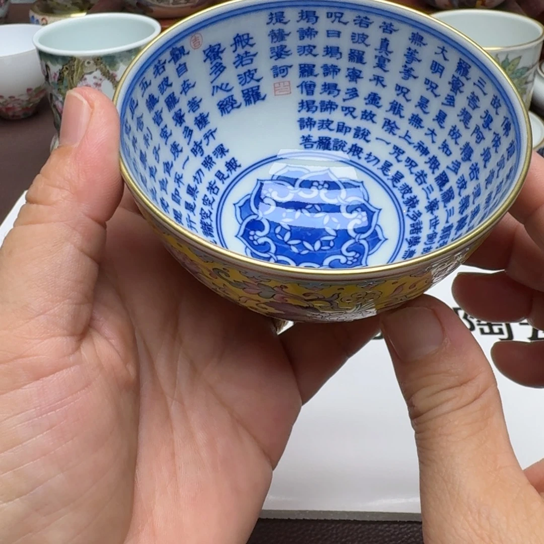 景德镇手工手绘展示