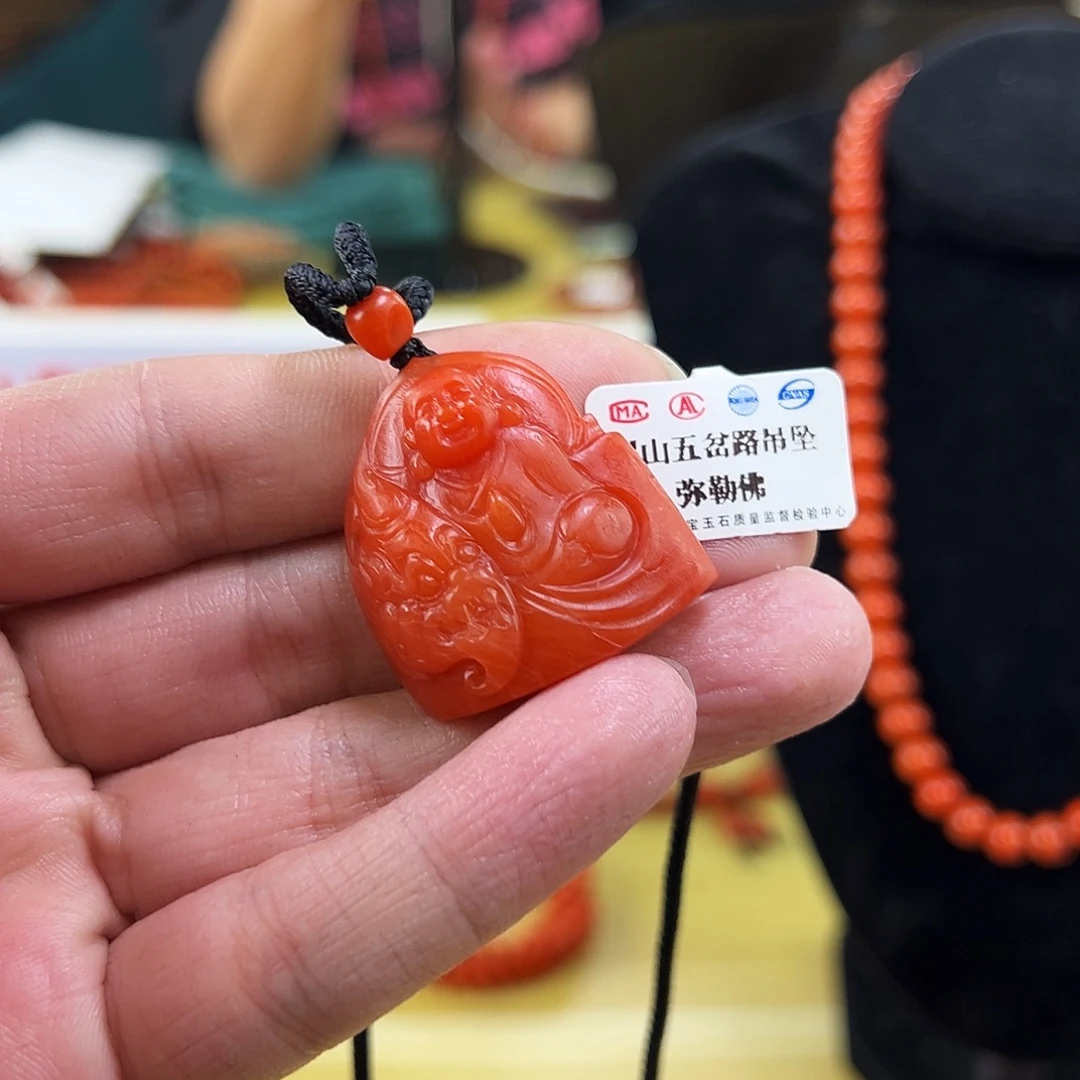 南红玛瑙未镶嵌买五岔路锦红保山南红