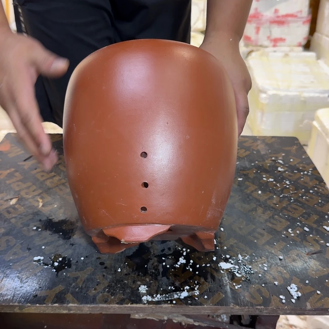 紫砂花盆口径25.20口径