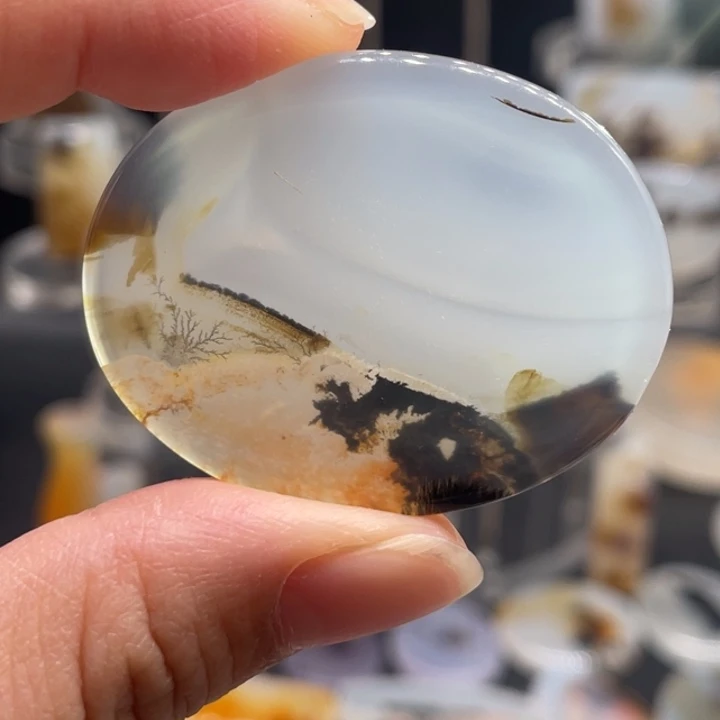 玛瑙/玉髓合金颈饰