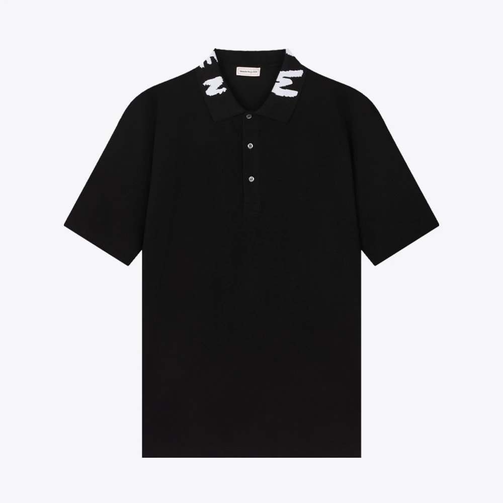 ALEXANDER MCQUEEN麦昆男士短袖polo衫705016QTX331000