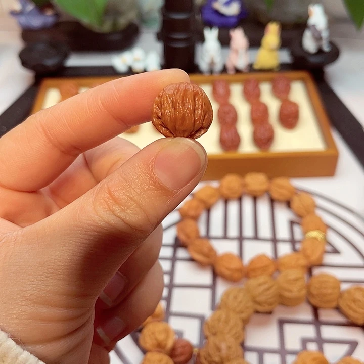 文玩核桃手串一***鲤