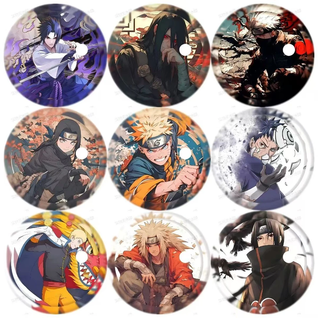 火影忍者吧唧徽章自印带土卡卡西佐助小樱鸣人二次元谷子动漫周边