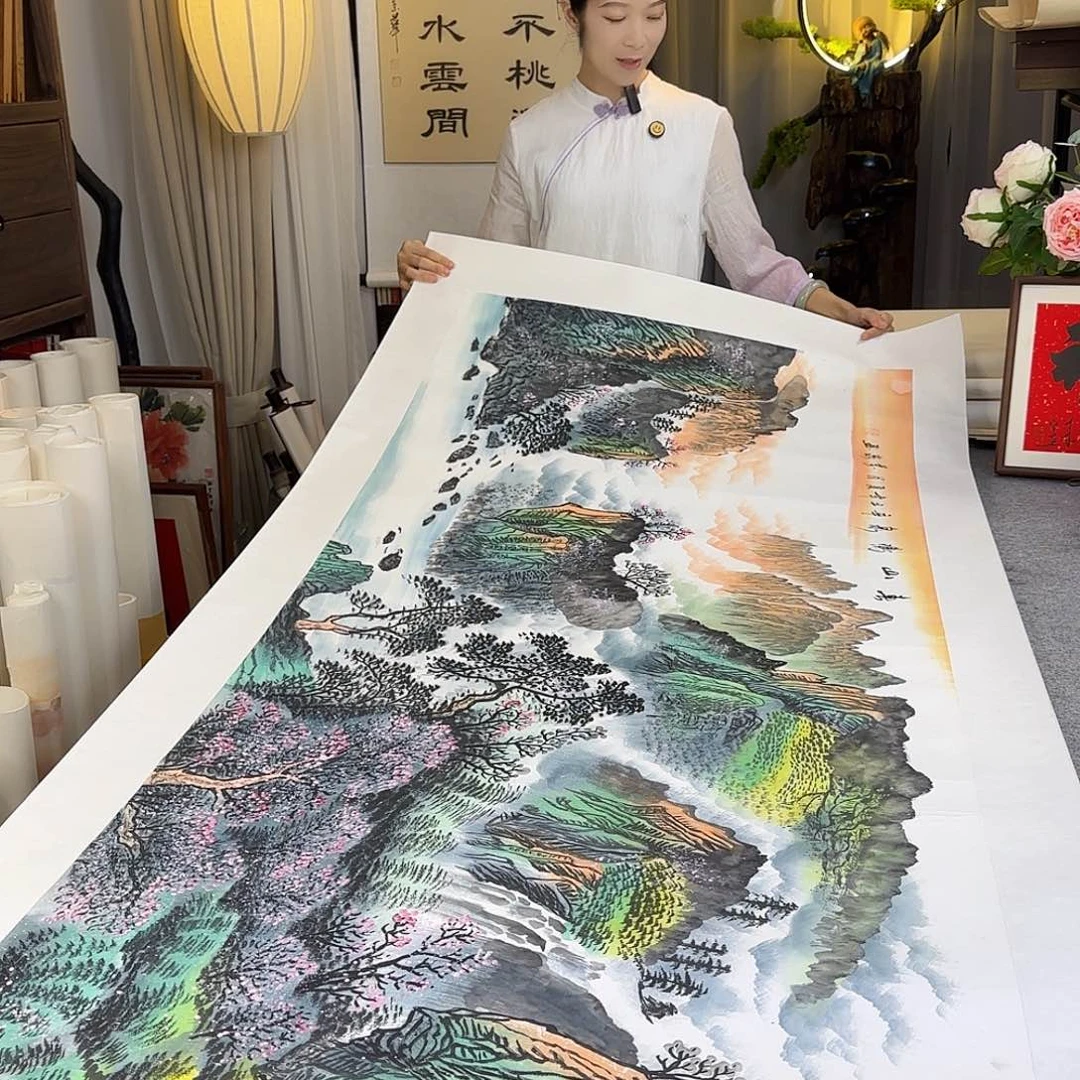 国画石万泉老师国画