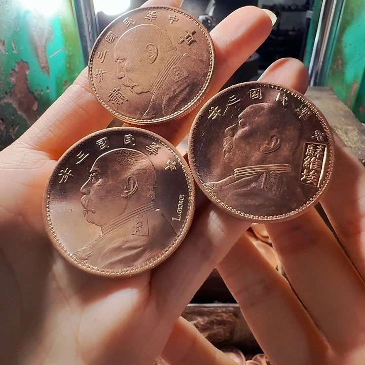 铜纯紫铜，3个大头。