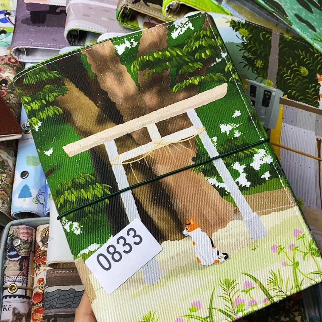 织绣A5 活页不加纸833