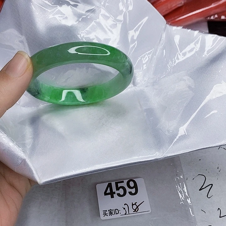 翡翠未镶嵌手镯一图一物实物为准