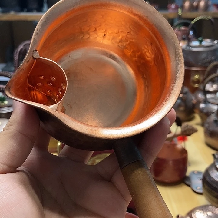 纯手工制作一铜壶制作