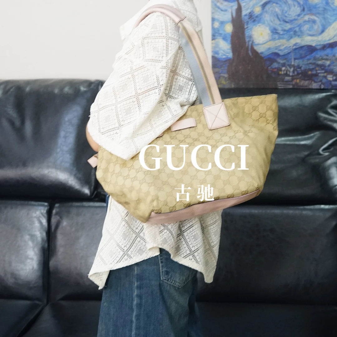 95新 GUCCI/古驰 老花托特包/WJ06618081/8081