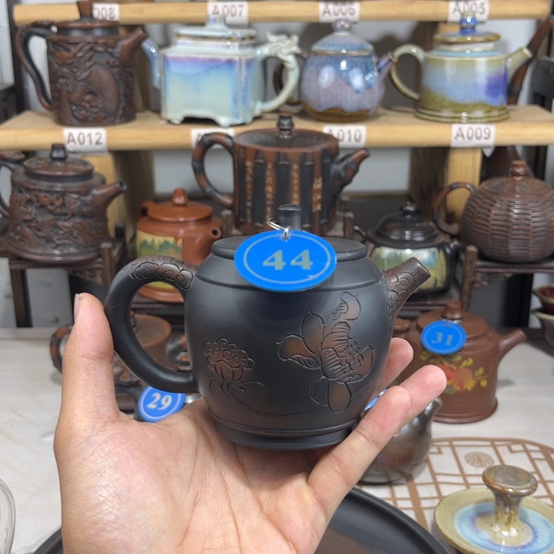 建水紫陶220cc建水紫陶传承全手工制作