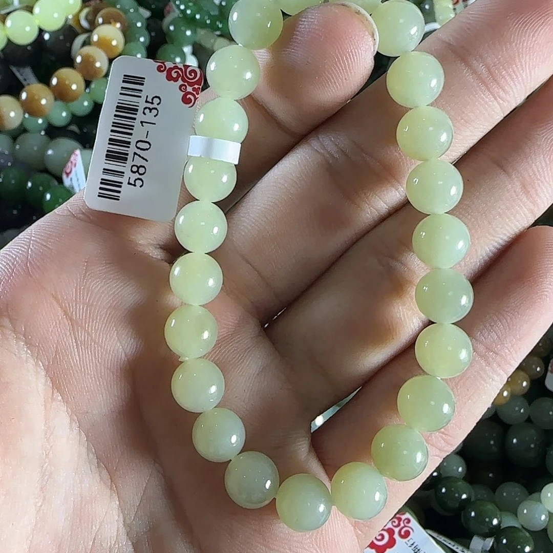 和田玉手链未镶嵌164