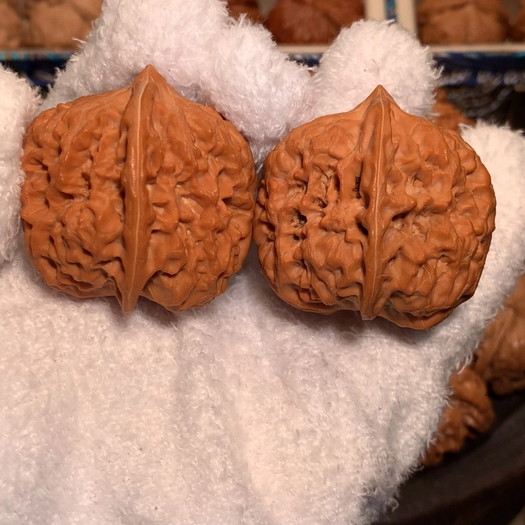 文玩核桃把件40全品 西北将军膀