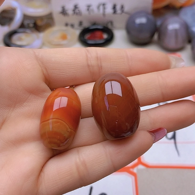 【闪购商品】未镶嵌玛瑙/玉髓珠宝半成品涛*