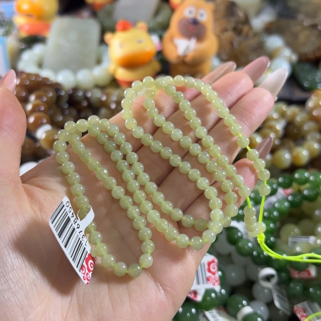 和田玉未镶嵌手链132