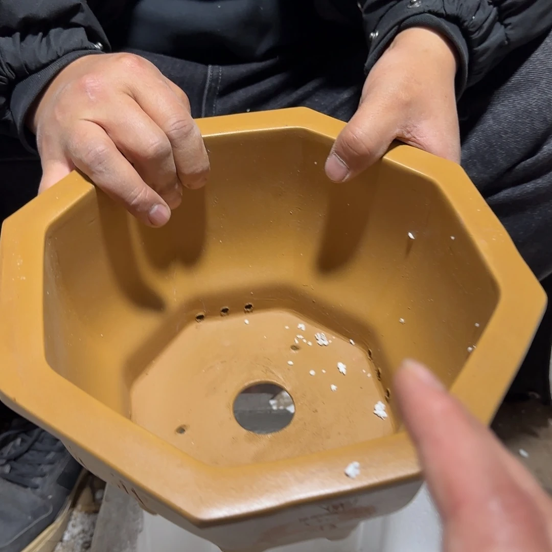 紫砂花盆口径27 24高度15