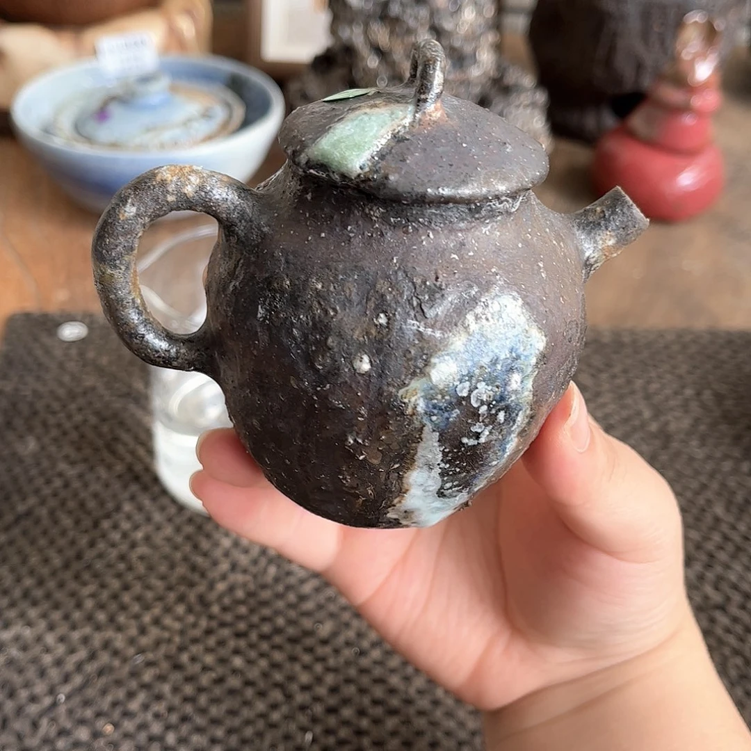 柴烧裸烧小壶一424