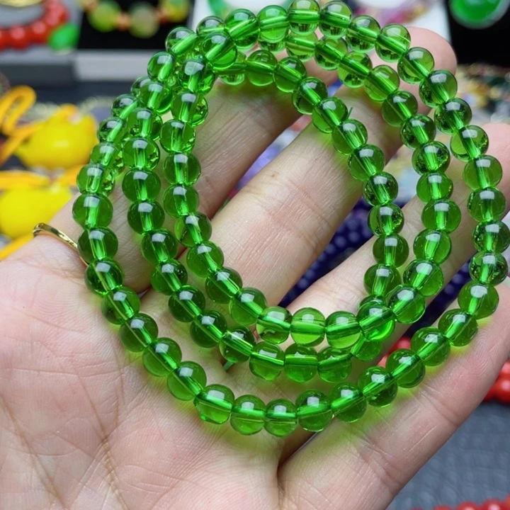 树脂制品116号绿色手链