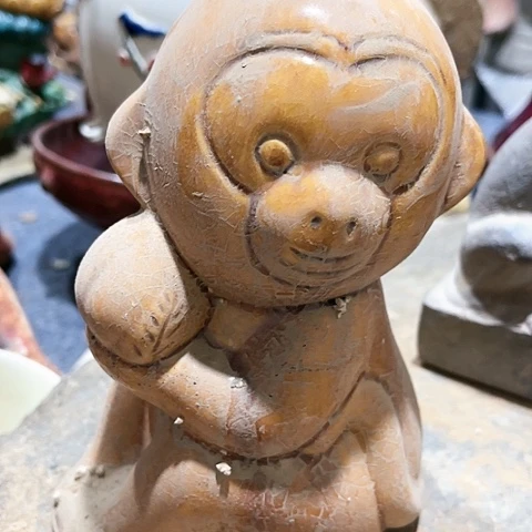 瓦当摆件摆件茶桌茶台陶瓷
