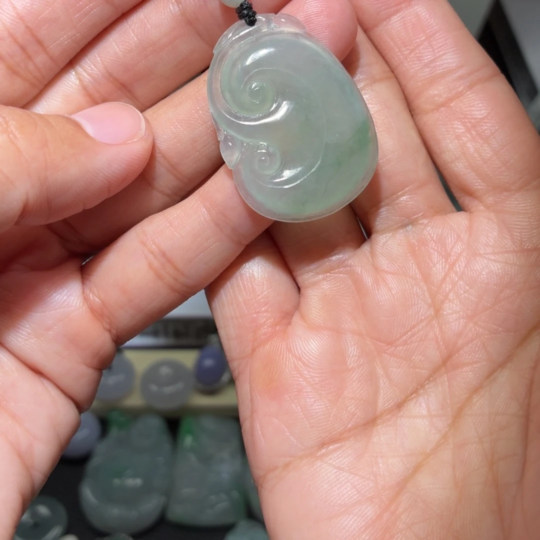 翡翠未镶嵌颈饰翡翠天然A货吊坠