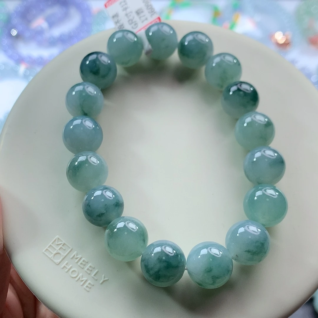 翡翠未镶嵌手链卡12