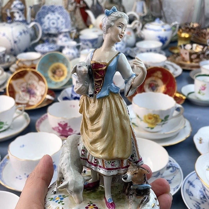 中古海外欧瓷小房子