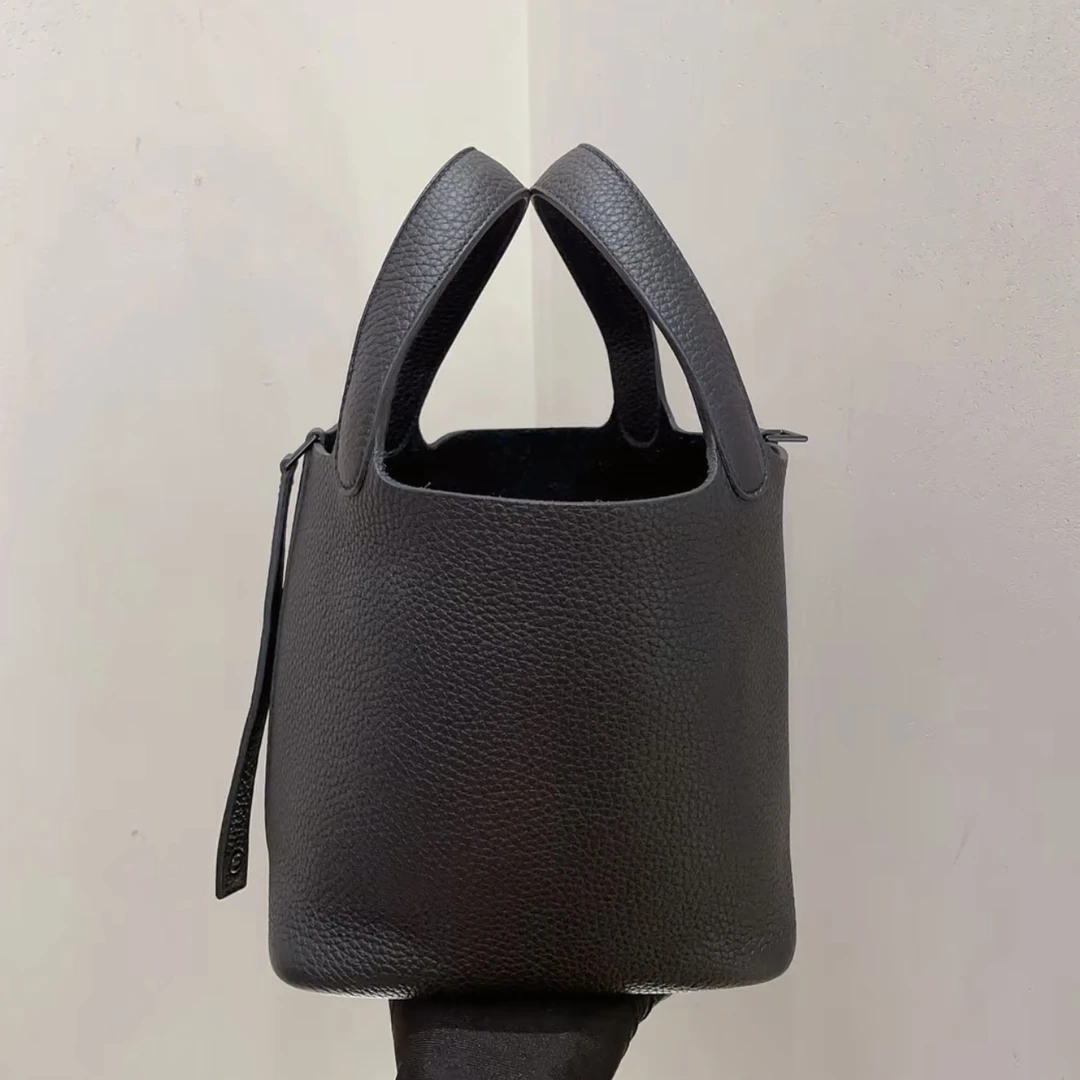 99新 Hermes/爱马仕 【文子姐专属】/D1565/爱马仕菜篮子手提包