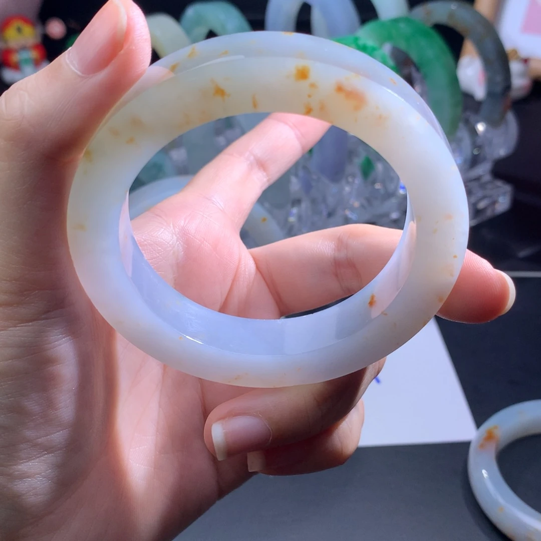 定制翡翠手镯未镶嵌三*