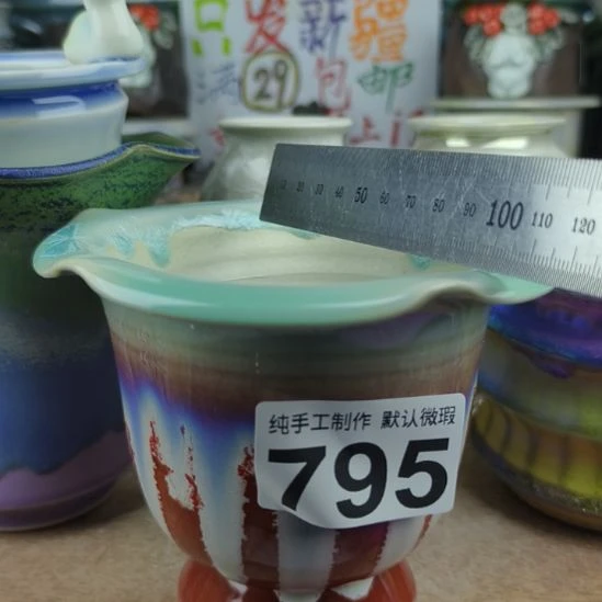 景德镇手工高温陶瓷：内口10高11