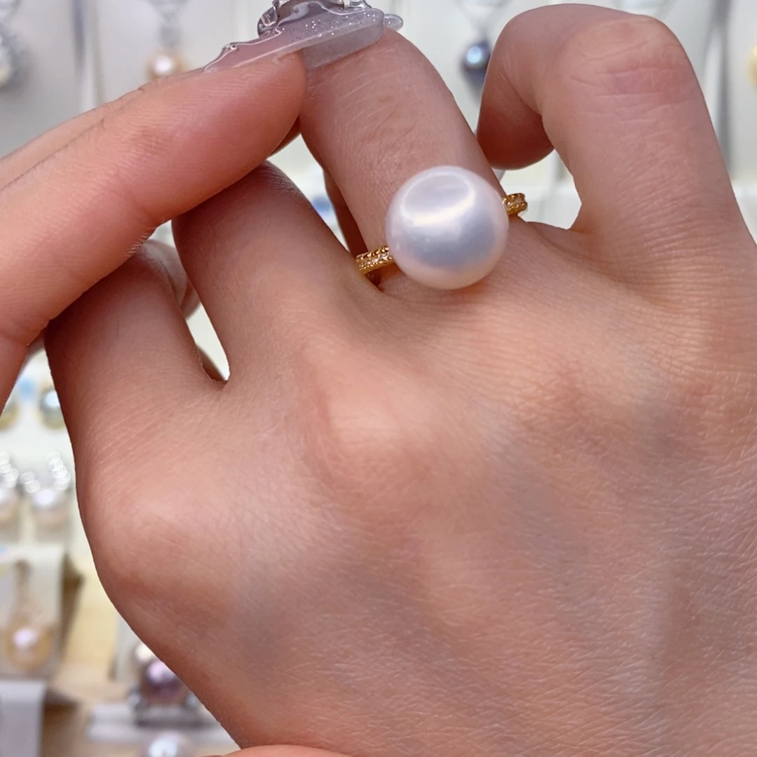 戒指未镶嵌淡水珍珠