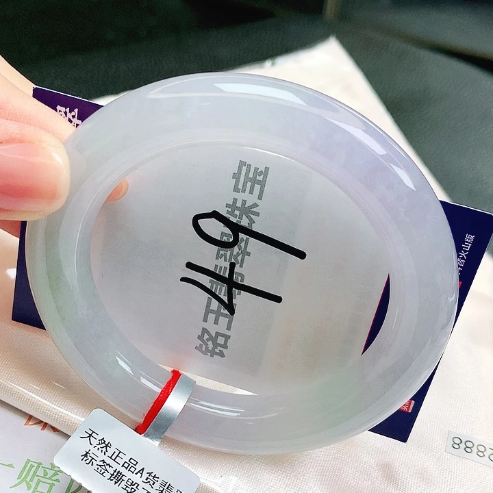 翡翠未镶嵌手镯缅甸天然a货翡翠手镯