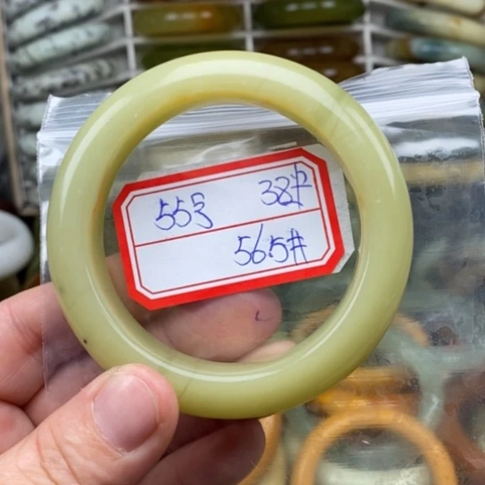 未镶嵌蛇纹石玉手绳