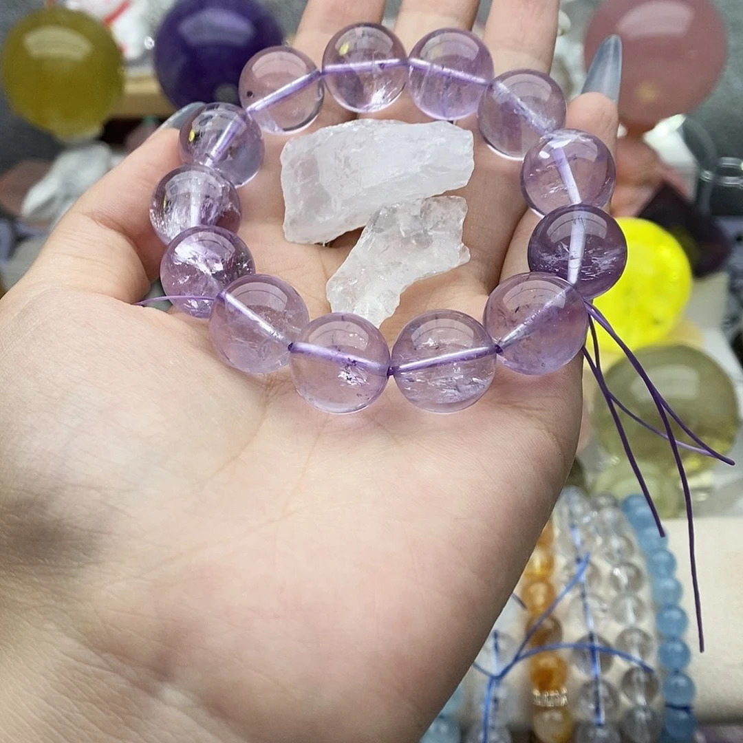 水晶珠宝半成品未镶嵌洗***康水晶16