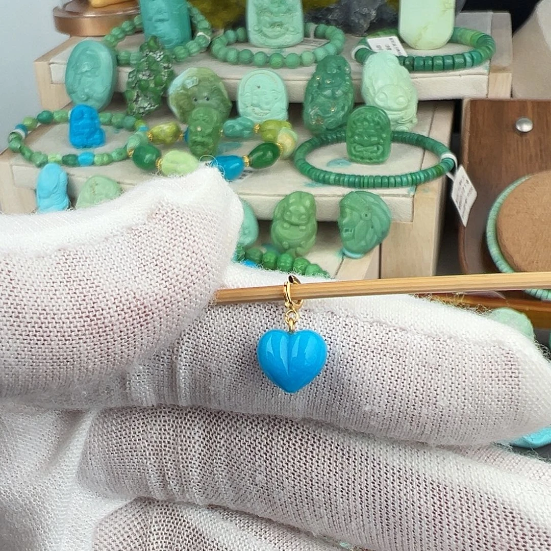 绿松石未镶嵌主播夏