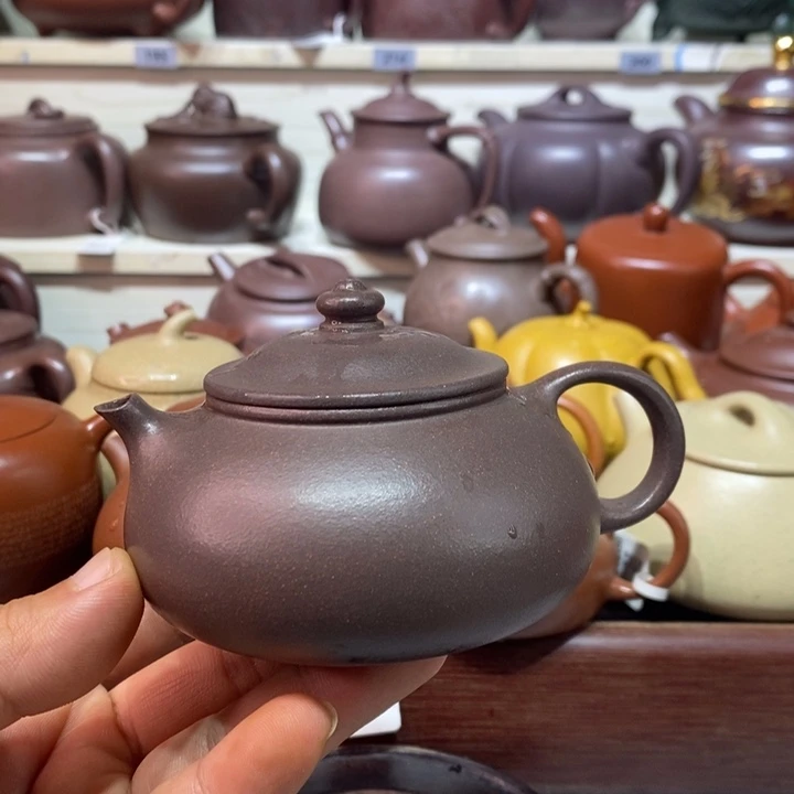 逍***磊茶壶紫砂精工制作