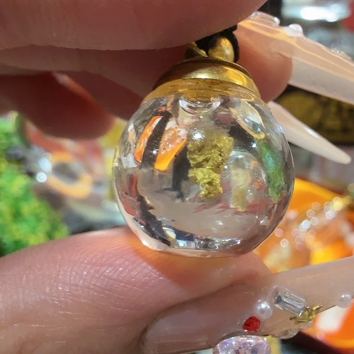 聚金阁明金球挂件