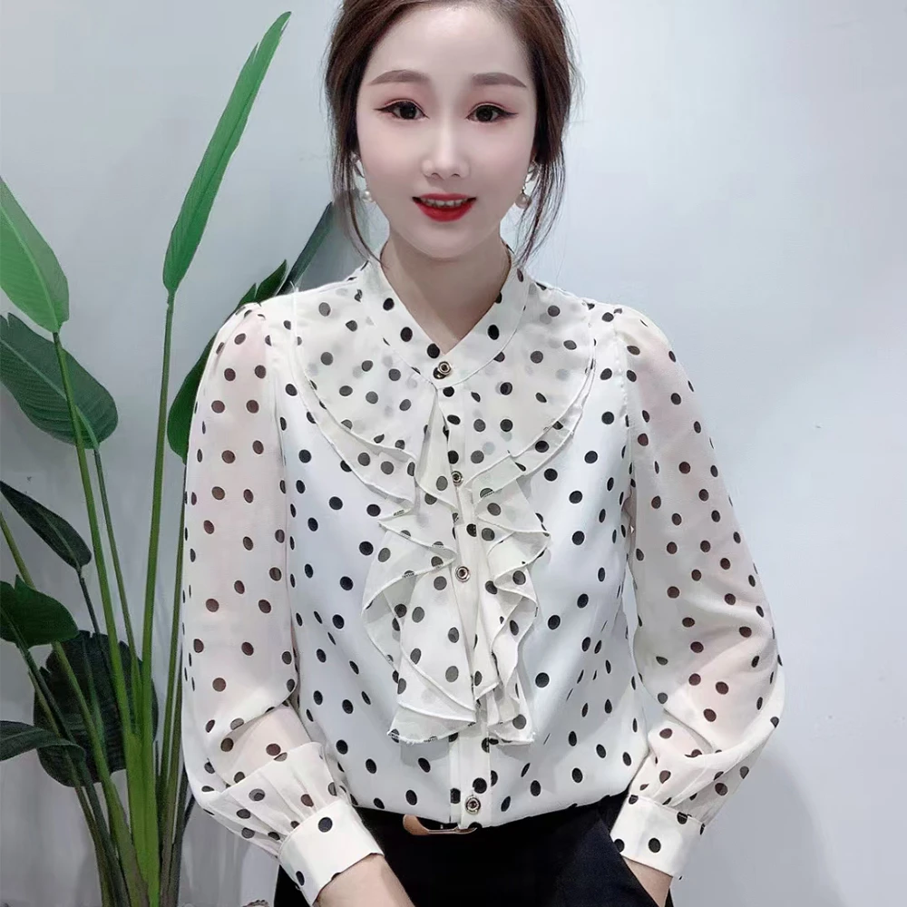 新款时尚设计感上衣气质百搭洋气衬衣女宽松遮肉舒适显瘦长袖衬衫