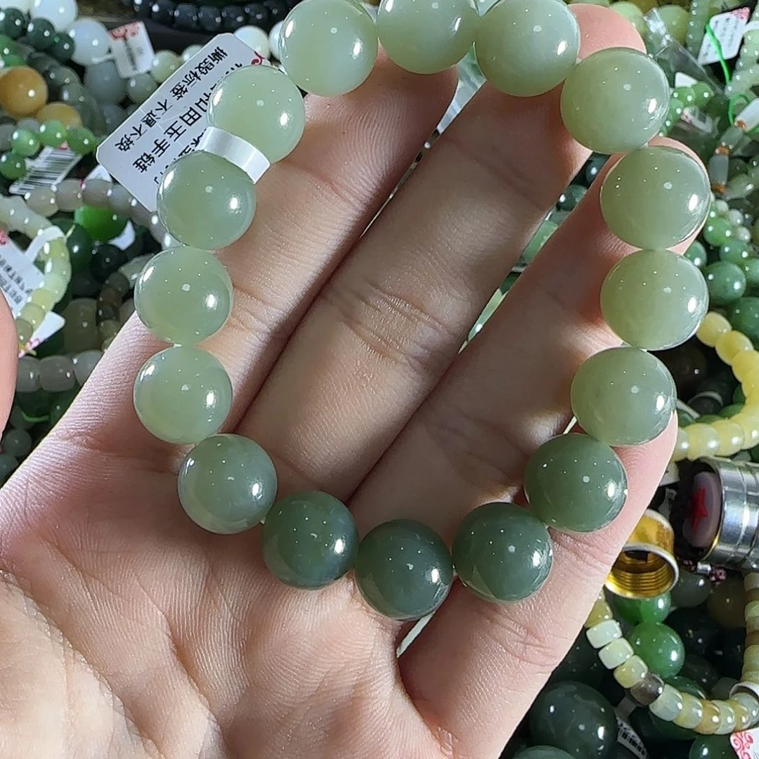 和田玉手链未镶嵌435