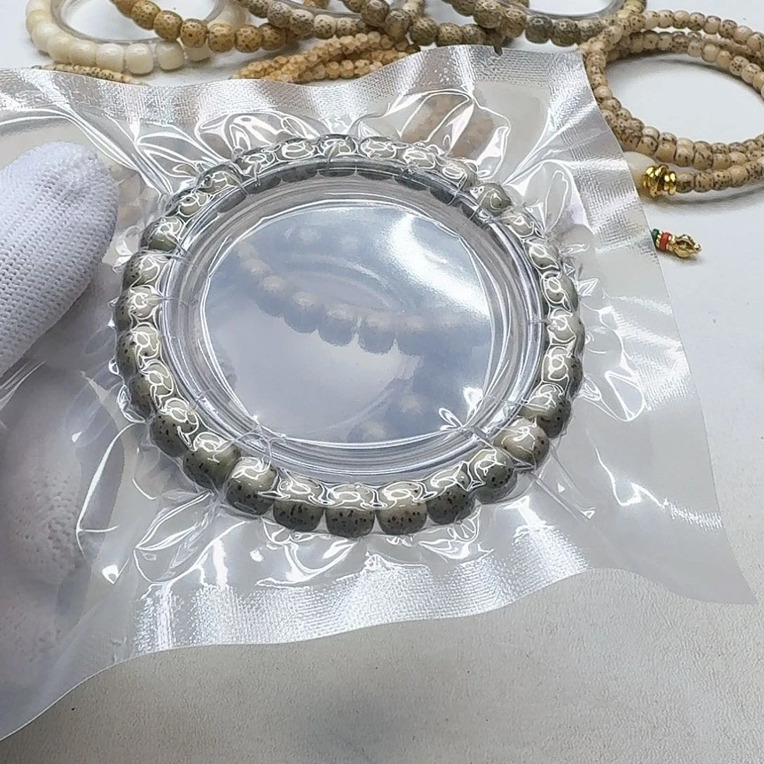 星月菩提吊坠13梵天糯冰绿背河豚8左右单圈