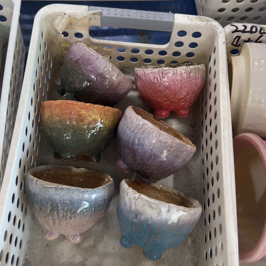 陶瓷多肉小花盆@@3