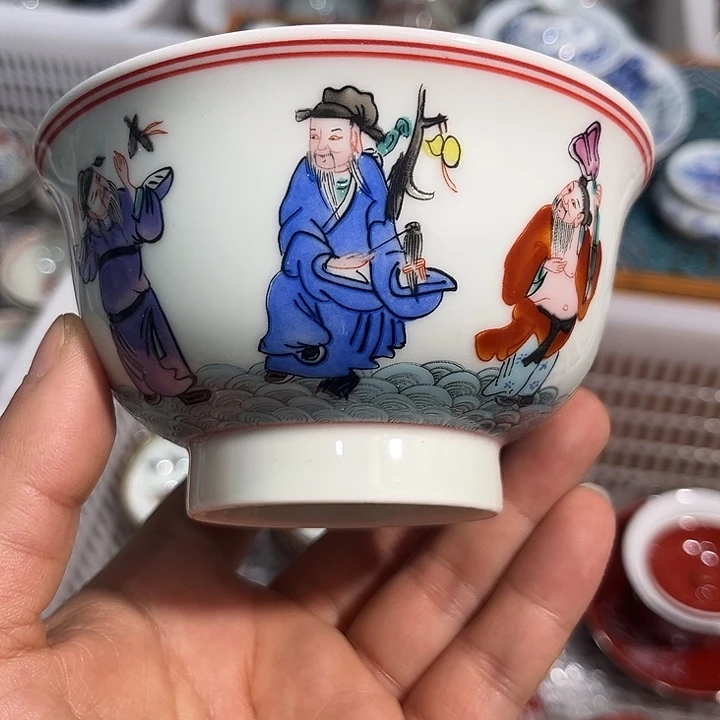 摆件陶景德镇主人杯呢12333