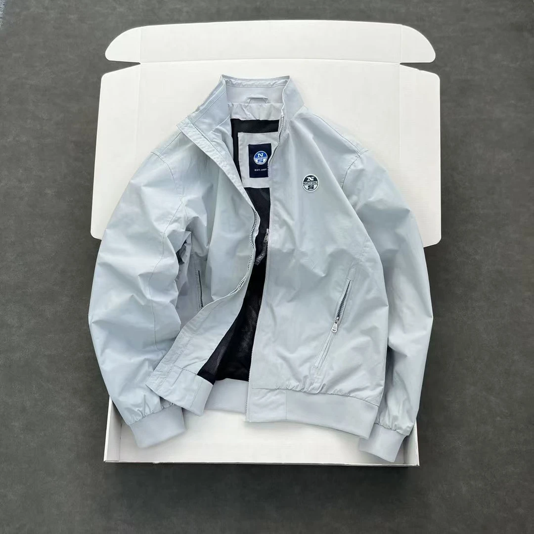 美系牛货 小帆船 男士立领休闲百搭秋季夹克外套