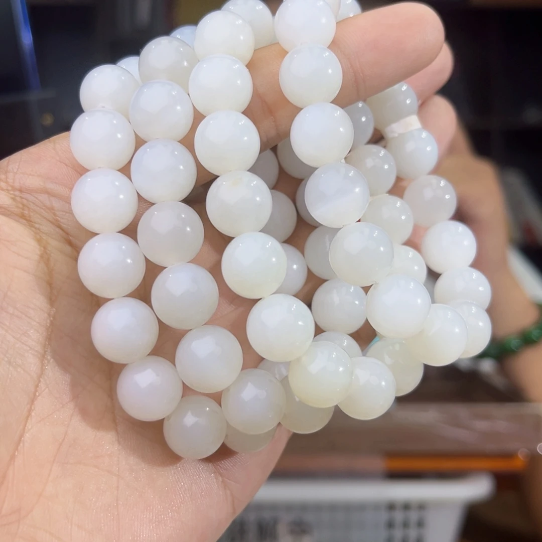 手串未镶嵌和田玉纯天然13年新疆且末天泰卡12多样性发其一