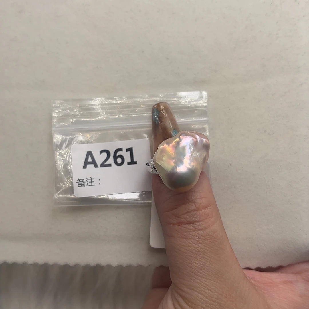 戒指淡水珍珠银S925镶嵌