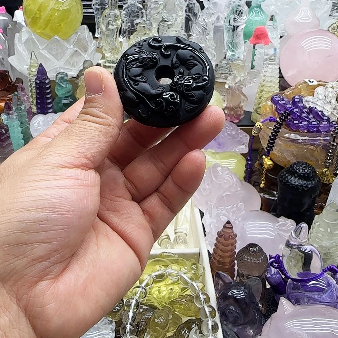 未镶嵌水晶车挂摆件