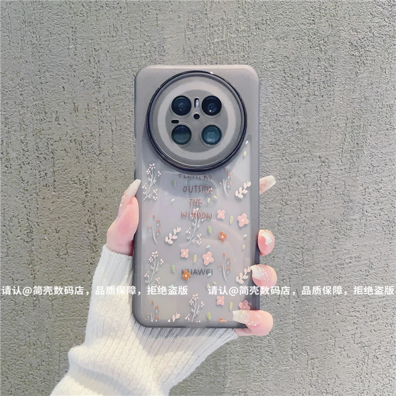 （华为mate70系列）金属镜框适用华为mate70/70Pro/70Pro+手机壳潮